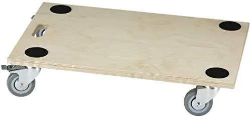 Produktbild: Dörner + Helmer 290705 Transportroller Atlas-Economy (Tragkraft: 300 kg, Gummiräder, für Teppich, Fliesen und Parkett)