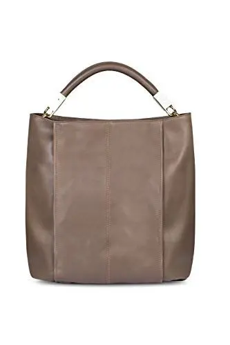 Produktbild: DOGMA Beuteltasche mit Nähten Schlamm Leder