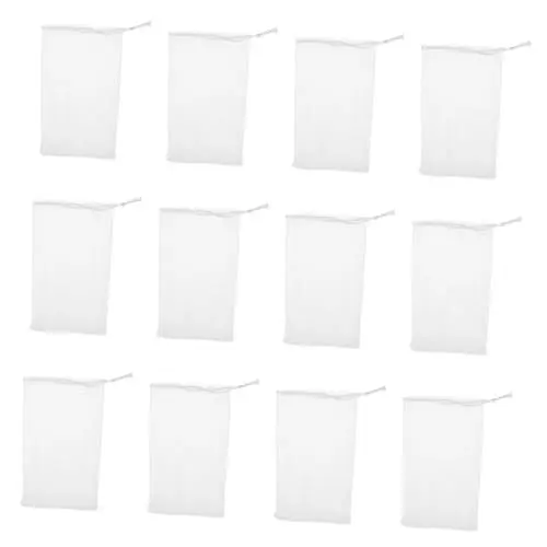 Produktbild: DOITOOL 12St Schäumende Mesh-Reinigungstasche Seifenblasen-Mesh-Taschen Seifenbeutel Mesh Shampoo Gesichtsreiniger Peeling-Mesh Seifennetz natürlich Reinigungsmilch Waschmittel Blasennetz