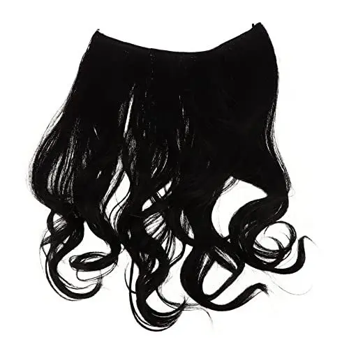 Produktbild: DOITOOL Unsichtbare Haarverlängerungsperücke 35 Cm Gewelltes Haarteil Haar-accessoire Für Besondere Anlässe