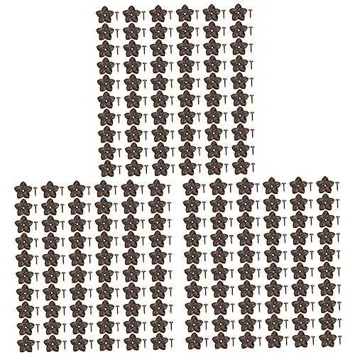 Produktbild: DOITOOL 180 Stk Polsternadeln Für Möbel Polsternägel Nagelkopf-zierleiste Nagelköpfe Für Polstermöbel Nagelsortiment-set Polster Brads Ziernägel Für Holz Reißzwecke Nägel Aus Messing Eisen