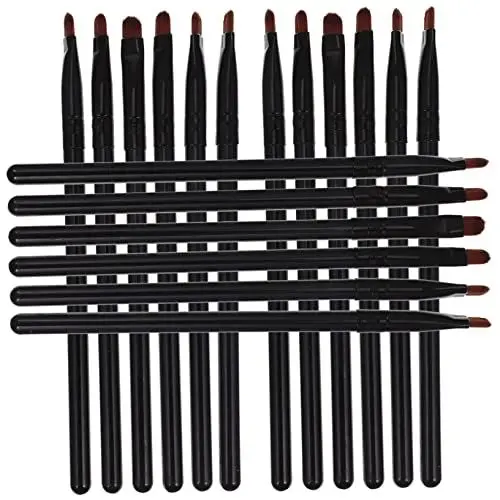 Produktbild: DOITOOL 18stücke Teiliges Make-up-pinselset Aus Kunstfaser Concealer Und Blendingpinsel Für Grundierung Und Gesichtscreme Kompakt Und Praktisch Für Täglichen Gebrauch