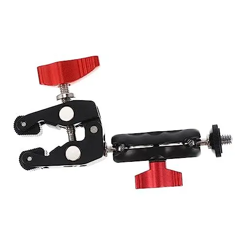 Produktbild: DOITOOL 1 Satz Starke Klemme Kamerahalterung für den Außenbereich c-Klemmen Camera Tripod Camera stativ Außenkamera klemmbausteine praktische Kamerahalterung professionelle Kameraklemme