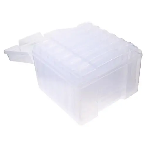 Produktbild: DOITOOL Fotohüllen Fotos Aufbewahrung 1 Satz Foto Foto-organizer-fall Organisation Und Aufbewahrung Im Klassenzimmer Perlenorganisator Lagercontainer Kartenorganisator Fotofall Plastik