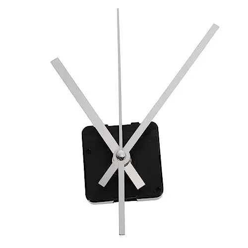 Produktbild: DOITOOL Uhrwerke Zum Selbsteinbau Mit Zeiger, 1 Stück DIY Geräuschlose Uhr Batterie Uhr Abziehset, Metall Uhrwerk Für Wanduhr Zeiger Uhr Reparaturteil Uhrmotor Und Kits Stummschaltung Uhrzubehör