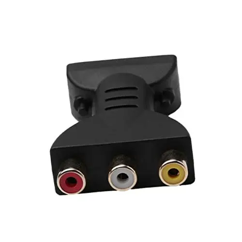 Produktbild: DOITOOL Mini-zu-av-konverter – Adapter Klein Und Leicht Zu Tragen Unterstützt 480p 720p 1080i Keine Stromversorgung Erforderlich