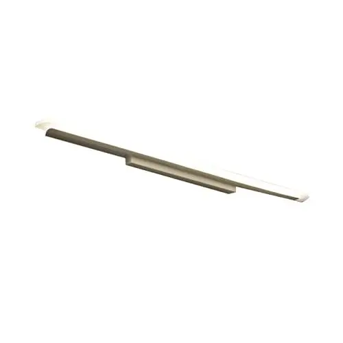 Produktbild: DOITOOL 1stk Spiegelscheinwerfer Spiegel Vorne Licht Streifen Wandleuchte Spiegelfrontleuchten Schminklicht Wandleuchte Mit Langem Streifen Make-up-licht Bad Kosmetik Weiß Led Metall
