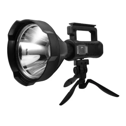 Produktbild: DOITOOL 1stück Multifunktionale -taschenlampe Wiederaufladbare Outdoor-suchlampe Mit Starkem Licht Für Camping Wandern Und Notfälle Usb Aufladbar Kompakt Und Tragbar