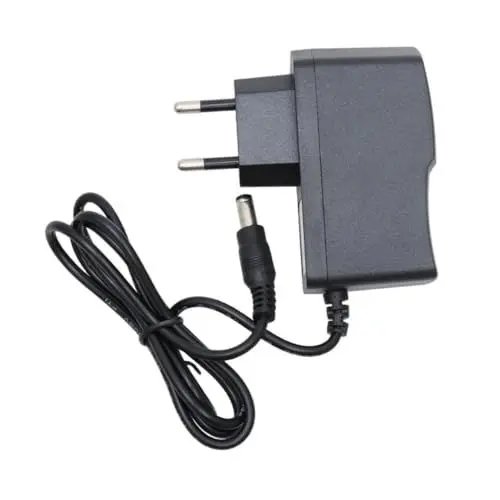 Produktbild: DOITOOL 2St 12-V-Wechselstromadapter EU-Steckeradapter EU-Stecker-Wechselstrom-Wandladegerät DC 12V 1A Netzteil Black
