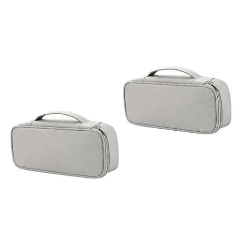 Produktbild: DOITOOL 2St Aufbewahrungstasche für Datenkabel Ladegerätzubehör Kabel-Organizer cable organizer bag kabelorganisator tasche Kleinigkeiten-Organizer digitale Packtasche Tablette Bausätze