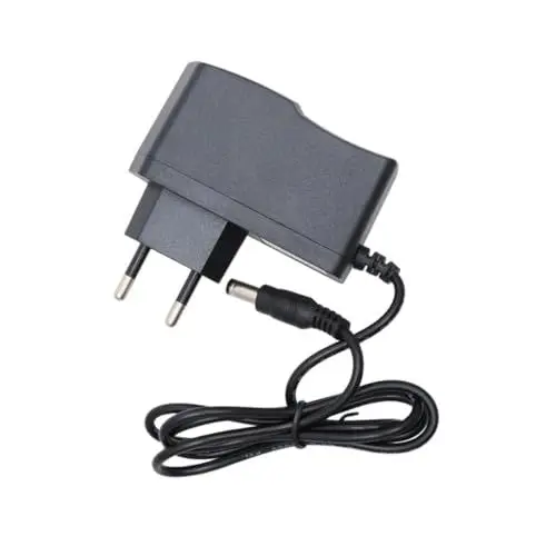 Produktbild: DOITOOL 2St EU-Steckeradapter DC 12V 1A Netzteil EU-Stecker-Wechselstrom-Wandladegerät 12-V-Wechselstromadapter Black
