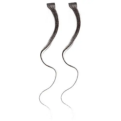 Produktbild: DOITOOL 2 Stücke Gerade Haar Extensions Haarteil Echthaar Stück Unsichtbare Haar Wrap Kopfschmuck