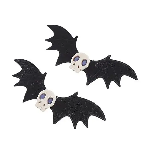 Produktbild: DOITOOL Fledermaus-haarspange -haarnadel für Mädchen Halloween Fledermaus-haarspange Zubehör Festival-party Haarnadel und Fledermaus