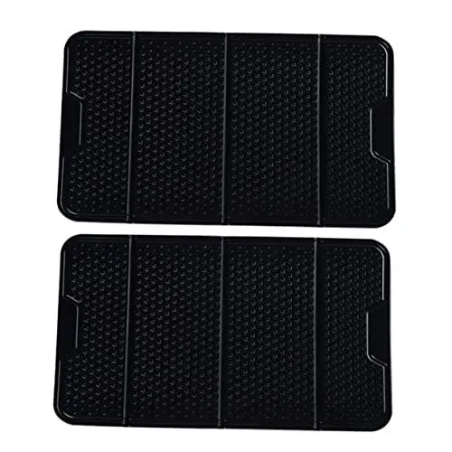 Produktbild: DOITOOL 2stücke Armaturenbrett-pad rutschfest Aus Silikon Matte Faltbar Für Auto Zum Ablegen Von Handy Schlüsseln Sonnenbrillen Stiften Brillen Und Anderen Gegenständen
