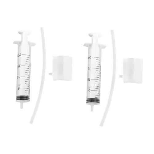 Produktbild: DOITOOL 2St Lippenstift-Stripper Lipgloss Lippenstift-Formfach Silikonformen Lippenbalsam handgemachte Form Lippenstift Schimmel Handbuch Werkzeug Schleifmittel Acryl Weiß