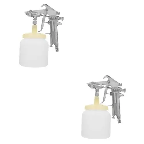 Produktbild: DOITOOL 2 STK Sprühpistole Werkzeug Zum Malen Von Wänden Hohe Energie Hochdruck-spritzmaschine Industrielles Spray Wandfarbe Öl Weiß Glasur Edelstahl Kupfer Handlich F75 Wiederverwendbar