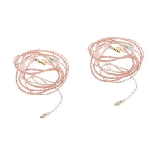 Produktbild: DOITOOL 2 Stück Plug In Kabel Kopfhörer Verbindungskabel In Line Verlängerungskabel Headset Modekabel Kopfhörer Audiokabel Draht Steuerdraht Kabel Für Kopfhörer Headset Kabel Headset