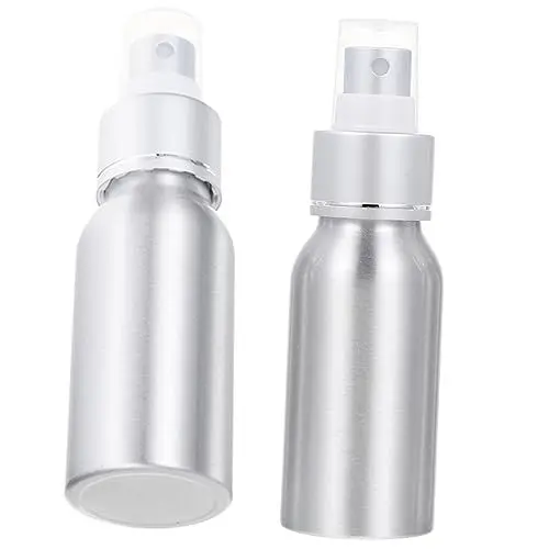 Produktbild: DOITOOL 2st Bitter-sprühflasche Sprühflasche Aus Metall Maschine Tragbar Glasspender Wermutspray Reisezubehör Wermutsprüher Bar Herr Reisen -set Martini Aluminium