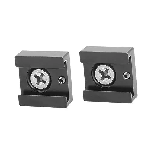 Produktbild: DOITOOL 2-teiliger Cold Shoe Mount Adapter Für Kamera-blitzadapter Für Cold Shoe Mount Kompatible Blitzgeräte
