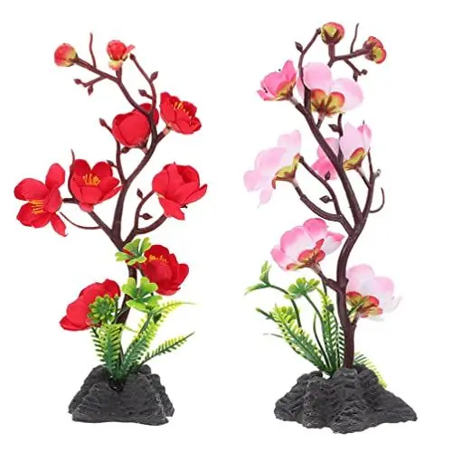 Produktbild: DOITOOL 2 Stücke Hotel Platte Faux Anlage Decor Künstliche Blume Handwerk Für Sushi Platte Sushi Dekoration Ornament