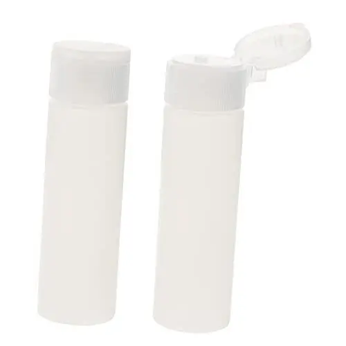 Produktbild: DOITOOL 2st Kosmetische Flasche Reisebehälter Für Flüssigkeiten Reiseflaschen Für Toilettenartikel Lotion Nachfüllbare Flüssigkeitsflasche Handseifenspender Vorratsflasche Reisen Sport