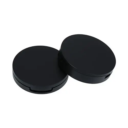 Produktbild: DOITOOL 2st Make-up Erröten Make-up-puderbehälter Krüge Mit Deckel Cremiges Rouge Glasgefäße Mit Deckel Leere Lotion Einschichtiger Loser Pulverbehälter Honig Puderdose Creme Reisen