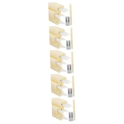 Produktbild: DOITOOL 30 Stk Elektronische Kerze Mit Fernbedienung Flammenloses Kerzenlicht Künstliche Wachskerze Geführte Kerzenlichter Weihnachtsfensterkerze Gelbes Licht Knopfbatterie Hochzeit