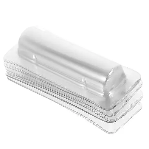 Produktbild: DOITOOL 30 Stück DIY-Kuppel-Geldhalter Zum Befüllen Von Lippenbalsam-Beuteln Lippenbalsam-Halter Spatel Transparenter Lippenstift-Geldhalter Lipgloss-Verpackung Geldbeutel, Kuppelgeldhalter Beutel