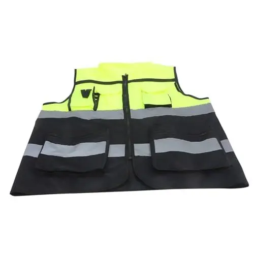 Produktbild: DOITOOL 3St Freiwillige Verkehrsweste Reflektierende Hochsichtbare Weste nautische Deckenleuchte Gummihammer klein Tanktops laufweste Weste für die Nacht Warnweste Arbeit