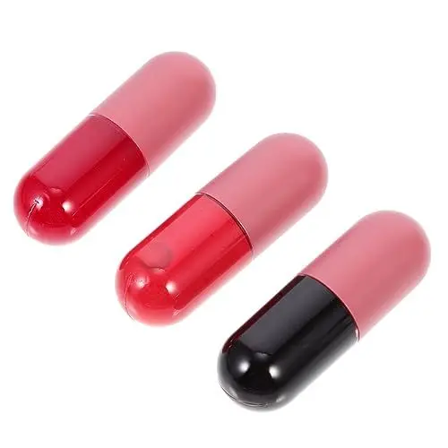 Produktbild: DOITOOL 3St Lippen auffüllende Lippentönung Lippenöle tragbare Lipglosse Lippenfüller Glanz Blitzanzug Lippenpflegeöle Lippen praller bilden Lippenstift Werkzeug Plastik