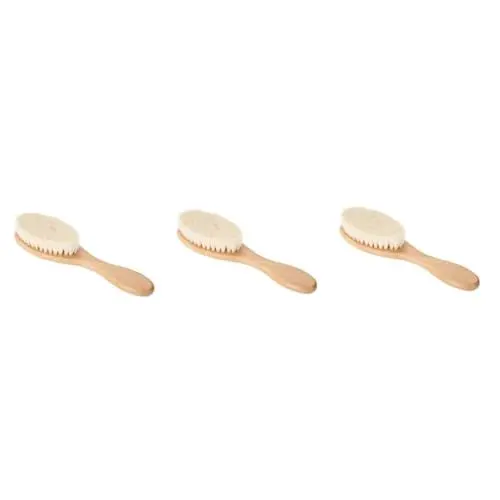 Produktbild: DOITOOL 3 Stück Schlagfeste Bartbürste Aus Holz Schnurrbartbürste Aus Wolle Zum Rasieren Von Haarbürsten Für Männer