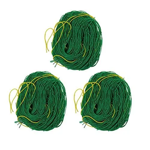 Produktbild: DOITOOL 3 Stück Pflanzennetz Stütznetz Ranknetz Nylon Gartennetz Rankhilfe Netz Pflanzenstütze Vogelschutznetz für Garten Gewächshaus Gurken Tomaten Kletterpflanzen Grün