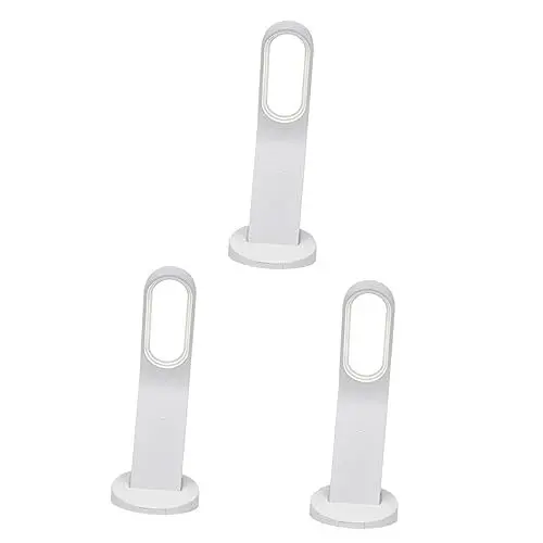 Produktbild: DOITOOL 3st Led-tischlampe Dimmbare Nachtlichter Augenschonende Leselampe Multifunktions-nachtlicht Led-nachtlichtbirnen Notlicht Student Weiß Kleine Tischlampe Magnetische Anziehungskraft