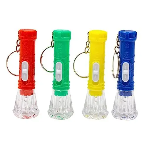 Produktbild: DOITOOL 40St LED-Schlüsselbundlicht Mini-Schlüsselbund-Taschenlampe LED-Autoschlüsselring LED-Taschenlampe Auto-LEDs Mini-Taschenlampe Schlüsselringe Schlüsselanhänger tragbar mit Lichtern