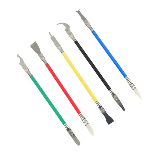 Produktbild: DOITOOL 5St Schaber-Kit Smartphone reparaturset Smartphone-Reparatur-Set Reparaturwerkzeug für Werkzeug Aufkleberentferner fürs Handy Rasierklingenschaber Werkzeug zerlegen Rasiermesser