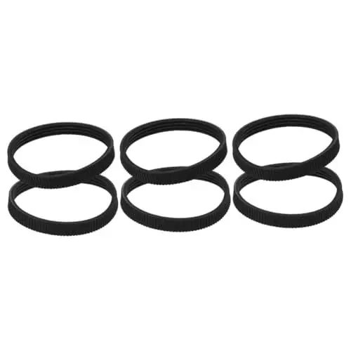Produktbild: DOITOOL 6 Stk Elektrischer Hobelriemen Gürtel Leine Antriebsriemen Für Elektrohobel Reparatur Des Hobelriemens Hobelantriebsriemenbefestigung Hobelantriebszubehör F20 Ersetzen Gummi Router