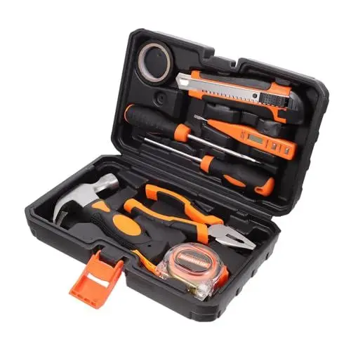 Produktbild: DOITOOL 8St elektrisches Bohrwerkzeug Werkzeugkasten Allzweckschneider Werkzeugsatz für die Autoreparatur allgemeines Heimwerkzeugset Multifunktion Suite Zubehör einstellen Gummi