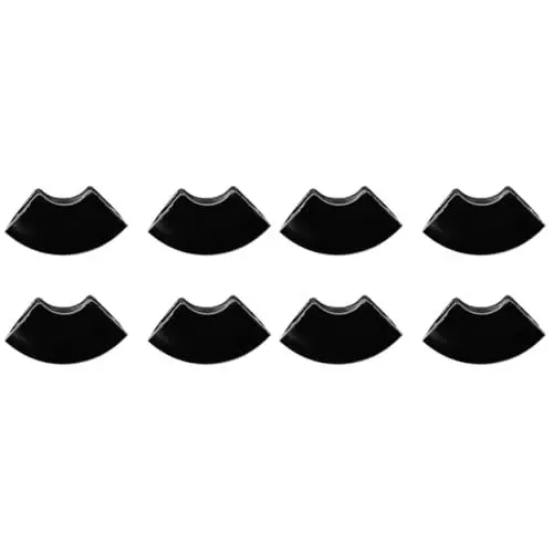 Produktbild: DOITOOL Stuhlbeinschoner Haarnadelbeine, 8 Stück Haarnadel Bein Protector Gummibeine Geformte Abdeckungen Ende an Kunststoff Schutz Tisch-U-Bodenkappen Bein, Hairpin Tischbeinschoner Stuhlbeinkappen