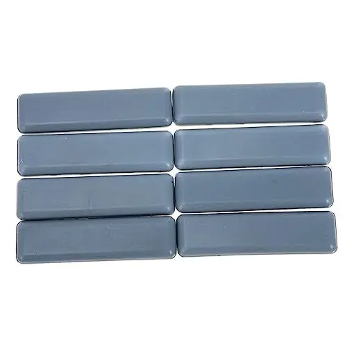 Produktbild: DOITOOL 8 Stück Möbelpolster Esstisch Schutzhülle Fußstütze Für Schreibtisch Kunststoff Bodenschutz Gummi Möbelgleiter Polster Stuhlbein Bodenschutz Kunststoff Möbelfüße Sofa