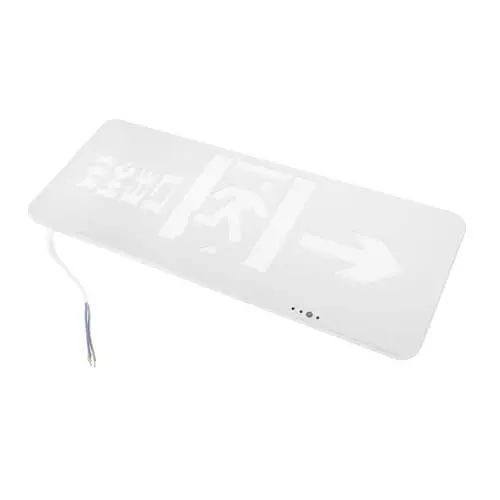 Produktbild: DOITOOL Anweisungen zum sicheren Verlassen led emergency light sicherheitslicht Rettungszeichen mit Notbeleuchtung Notlampe Notausgangsschild Ausgangsschilder einseitig Kontrollleuchte