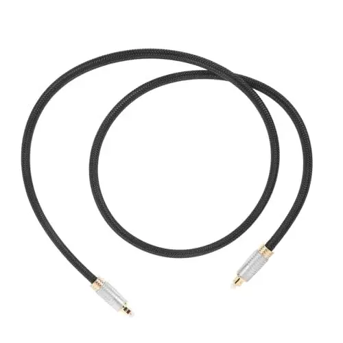 Produktbild: DOITOOL Verlustfreies Glasfaser-audiokabel – Digitales Audiokabel Mit Konkav-konvexer Linse Für Verbesserte Klangqualität
