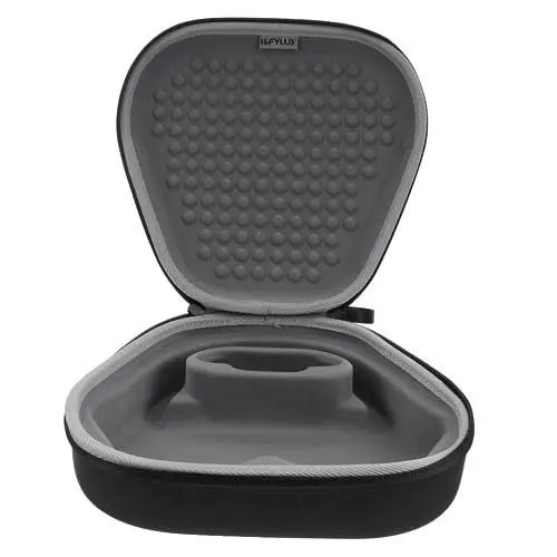 Produktbild: DOITOOL Aufbewahrungstasche Für Kopfhörer Headset Kopfhörer Kabellos Tragetasche Für Kopfhörer Over-Ear-funkkopfhörer Over-Ear-kopfhörer Reißverschlusstasche Veranstalter Leder Hart