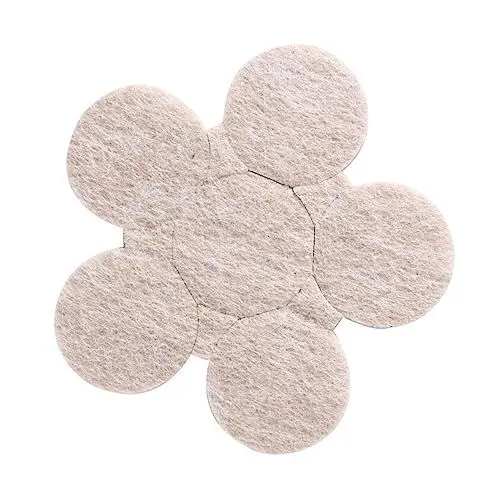 Produktbild: DOITOOL 10 Stück Runde Filzgleiter 2 9 cm Für Stühle Und Möbel – Extra Starker Bodenschutz