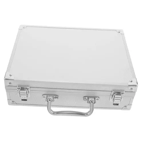 Produktbild: DOITOOL Werkzeugkasten Aus Aluminiumlegierung Metallkoffer Herren-aktentasche Für Werkzeuge Tragbarer Aufbewahrungsbehälter