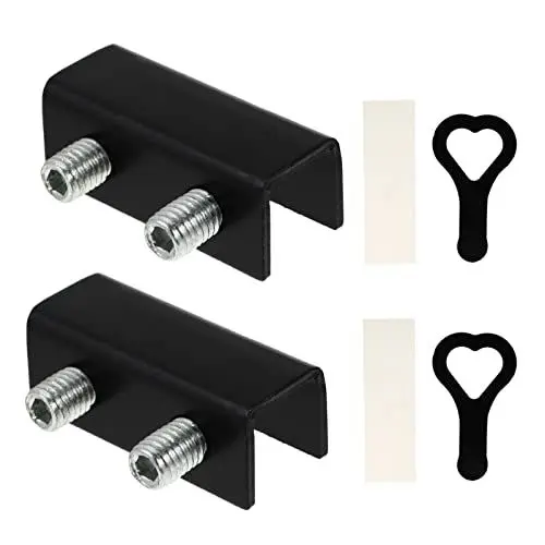 Produktbild: DOITOOL Sicherheitsfensterschlösser 2 Stück Schiebetürstopper Sicherheitsschlossschlüssel Einfache Installation Aluminiumlegierung Für Jungen Und Mädchen