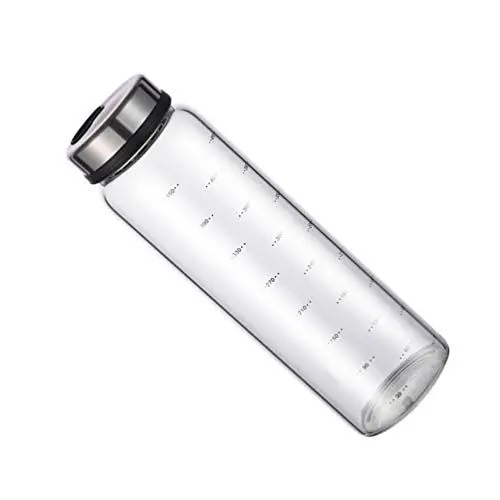 Produktbild: DOITOOL 500ml Glas Salzstreuer Salz und Pfefferstreuer - Pfefferstreuer mit Drehbarem Edelstahl Deckel, Groß Gewürzstreuer, für Auto, Büro, Camping & Unterwegs