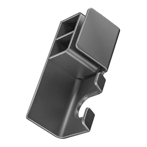 Produktbild: DOITOOL Badezimmer Wandhalterung Haartrockner Rack Aluminium Freistehender Haartrocknerhalter Modern