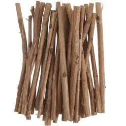 Produktbild: DOITOOL 100stücke Lange Teebaumholzstäbchen Durchmesser Für DIY Bastelarbeiten Foto-Requisiten Und Kreative Projekte Natürliche Holzfarbe