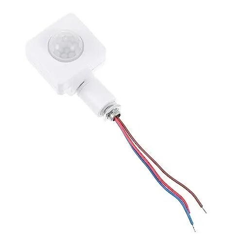 Produktbild: DOITOOL Infrarot-sensorschalter Geführter Menschlicher Sensor Bewegungssensor Licht Wandlampensensor Sicherheitsleuchten Für Den Außenbereich Weiß Menschlicher Körper Scheinwerfer Abs