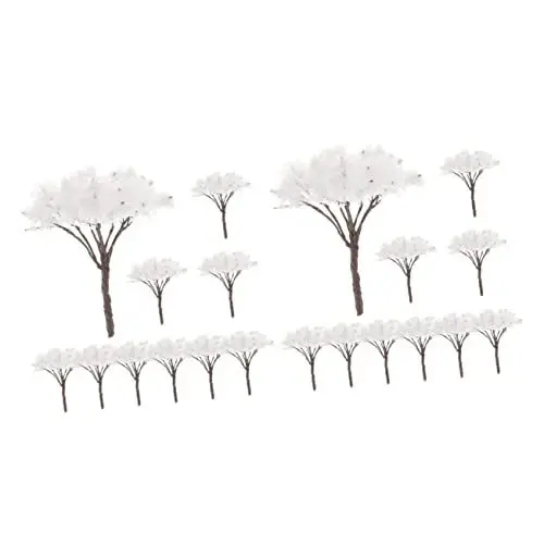 Produktbild: DOITOOL 20stücke Dekoration Baum Für Miniatur- Simulierte Blumen Für Bonsai Und Sandtisch-Dekorationen Kreative Foto-Requisiten Für Partys